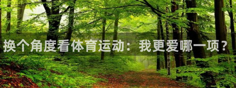 风速体育app：换个角度看体育运动：我更爱哪一项？