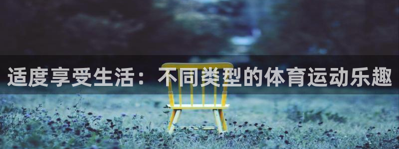 风速体育nba免费直播：适度享受生活：不同类型的体育运动乐趣